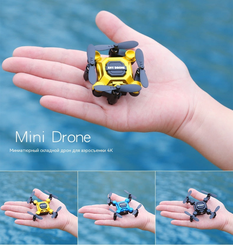 Складной воздушный летательный аппарат детская игрушка квадрокоптер модель самолета