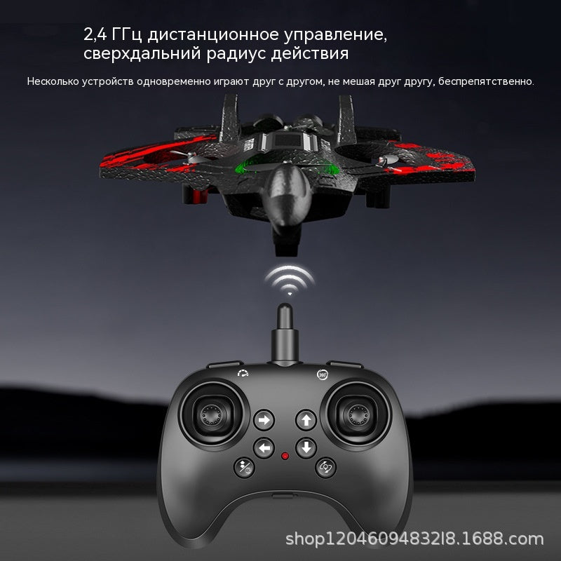 Дистанционное управление самолетом-истребителем-планером