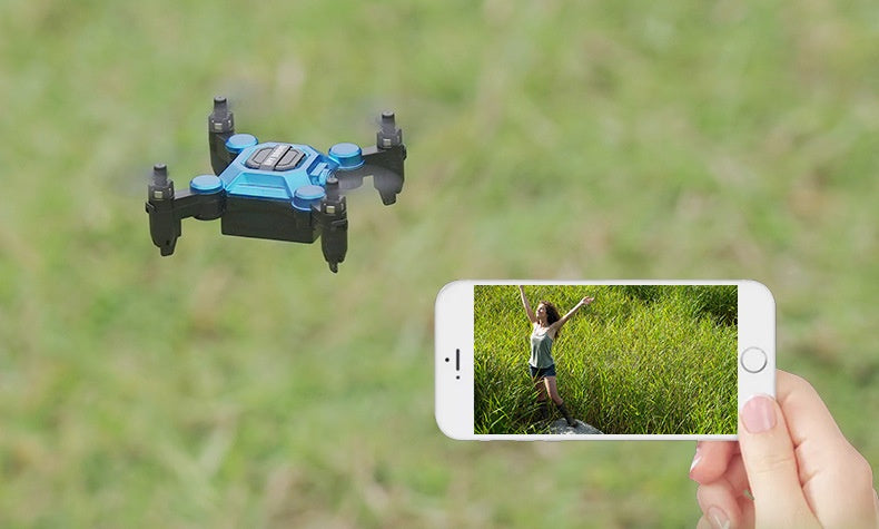 Складной воздушный летательный аппарат детская игрушка квадрокоптер модель самолета